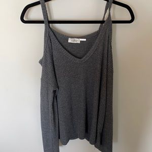 out from under from urban outfitters off-shoulder sweater. size medium
